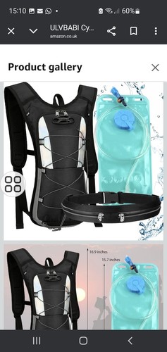 Hydration backpack with - with, 2l