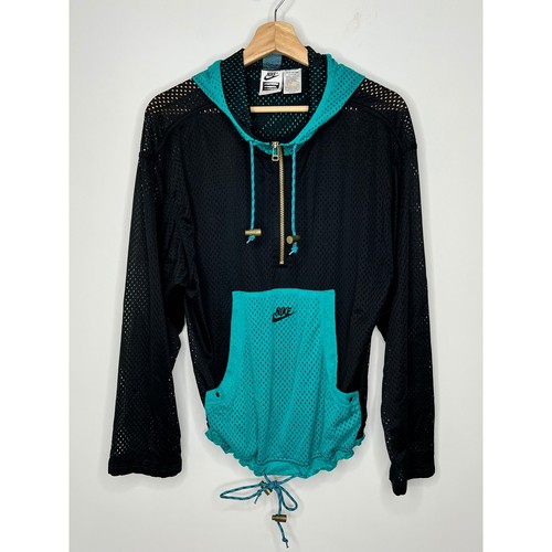 Vintage nike elite mesh hoodie - nike,