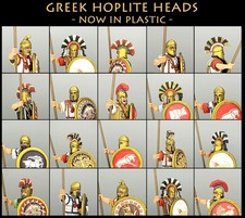 28MM  GREEK HOPLITE HEAD SPRUE
