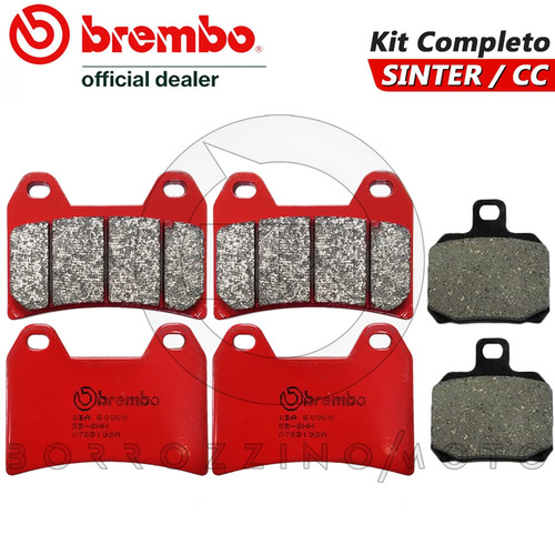 Brake pads brembo sinter front - pads,