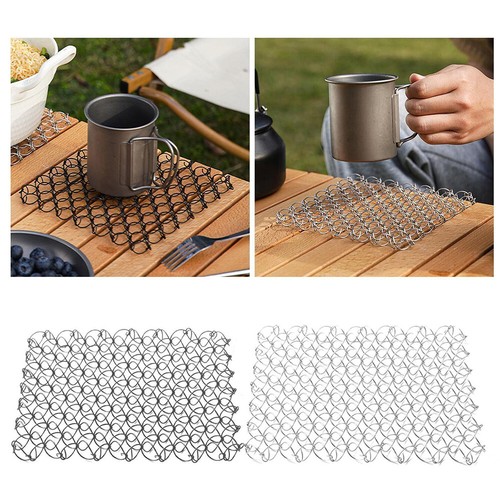 Spring insulated mat trivet - mat,