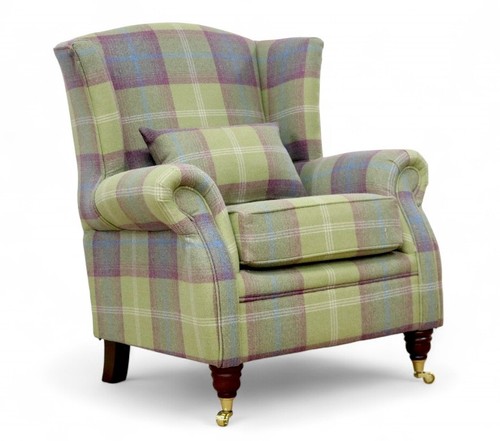 High back fabric - back, armchair