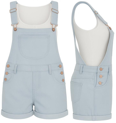 Womens denim dungarees ladies - womens,