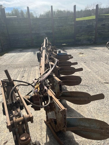 Ransomes furrow plough - 7,