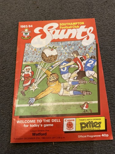 Southampton watford 12 83 - watford, 27/12/83