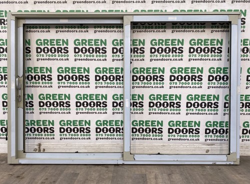 Short aluminium patio doors - aluminium,