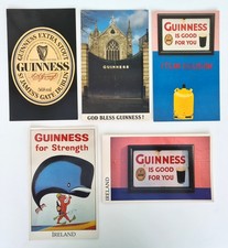 Guinness Postcard Collection of 5, Large Size  #52