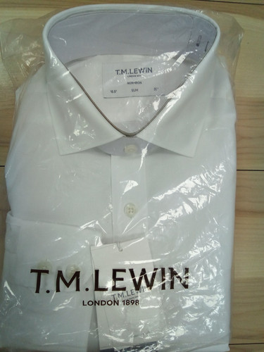 Mens smart bnwt lewin - lewin, white