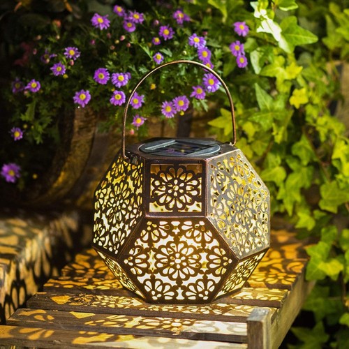 Solar lantern hanging - lantern,