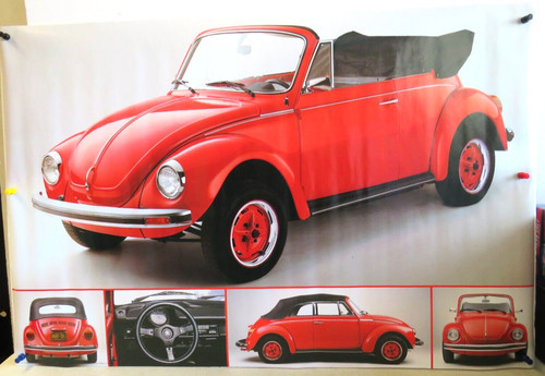 Rolled volkswagen buggy - rolled,