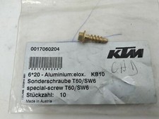 Ktm plastic screw 60x20 6 - ktm,