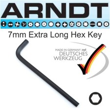 ARNDT Germany Allen Key Hex Key 7mm 7 mm EXTRA LONG Hex Key