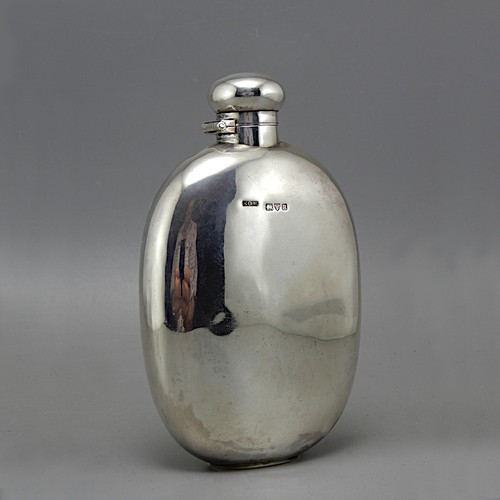 Antique sterling silver hip - antique,