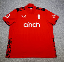 England Cricket Shirt 2XL Red