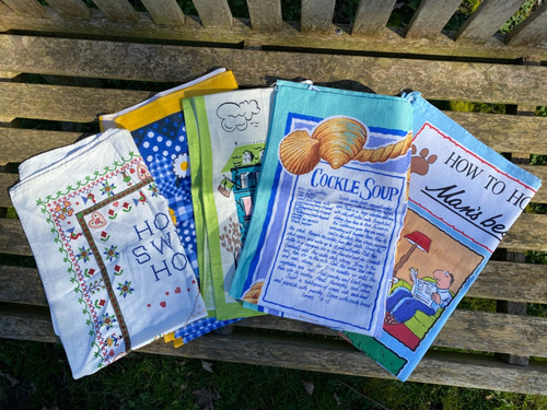 Vintage tea towels rnli - tea,