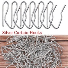 Pack of 50/100 Curtain Hooks