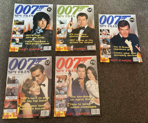 James bond magazine 007 spy - magazine,