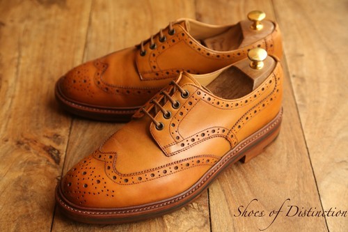 Loake tan brown leather - loake,