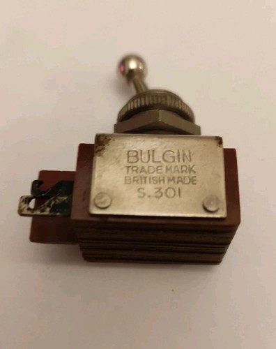 Switch s301 bulgin position - s301,