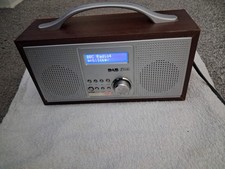 Red dab digital clock radio - dab,