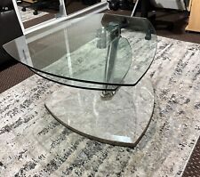 Morden Marble and Glass Coffee Table by Fournier, Paris