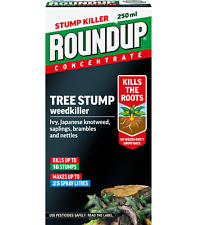 Roundup Tree Stump Root Killer 250ml Liquid Concentrate Weedkiller Nettles