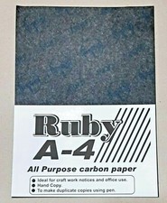 15 x A4 CARBON PAPER SHEETS