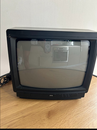 Pye vintage portable colour - vintage, tv