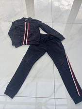 Moncler Boys Tracksuit Navy 10