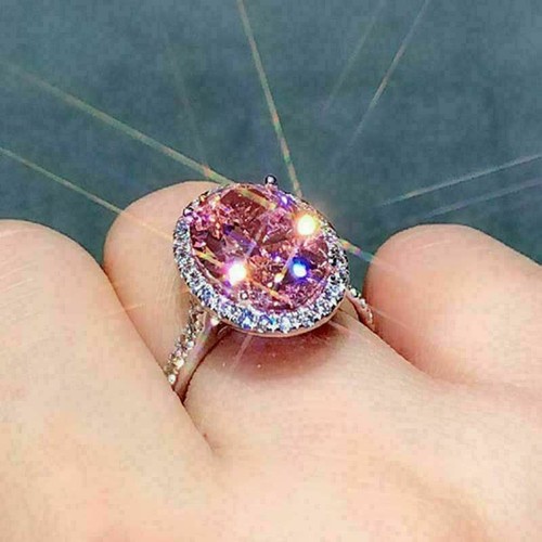 Lab created 25ct pink - created, 3.25ct