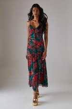 Warehouse Floral Dress Womens