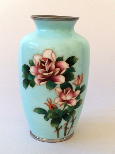 Japanese cloisonne pretty - cloisonne,