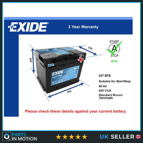 Efb car battery - efb,