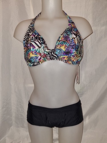 Gorgeous black multi coloured - gorgeous, multi-coloured