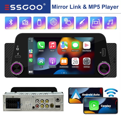 Single din car stereo - 1,