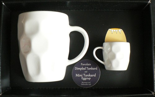 Dimpled pint tankard mug - , wtih