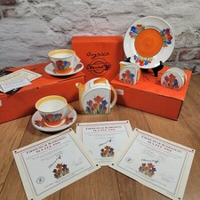Clarice Cliff "CROCUS" Tea for