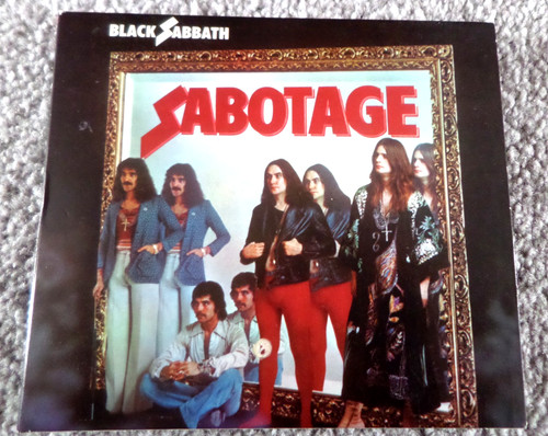 Black sabbath sabotage - black,
