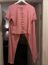 KATCH ME Women's Pink Ribbed