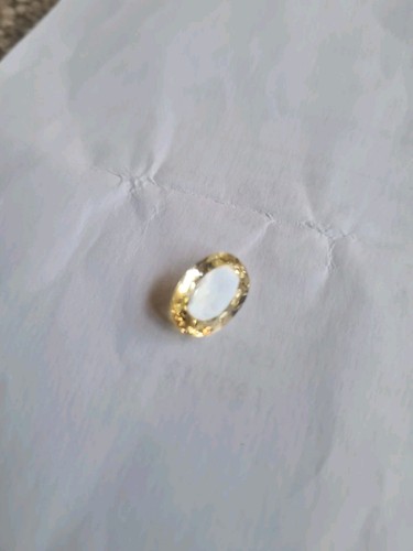 Yellow sapphire natural - yellow, 'natural