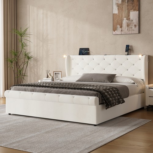 King hydraulic storage - storage, bed