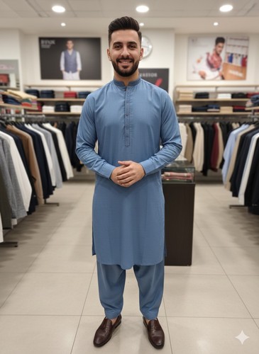 Mens eid party shalwar - , kameez