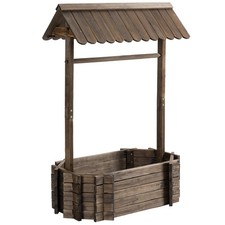 Wishing Well Raised Garden Bed