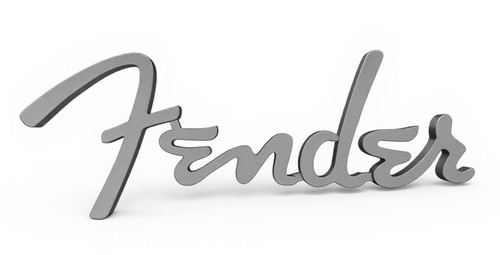 Fender guitar logo wall - fender,
