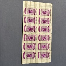 1973 Petrol Ration Coupons –