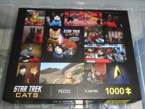 Star trek cats jigsaw - jigsaw, puzzle