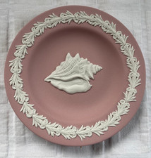 Wedgwood Pink Jasperware - Trinket Dish - Conch Shell Design