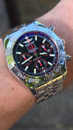 Breitling blackbird red - breitling,