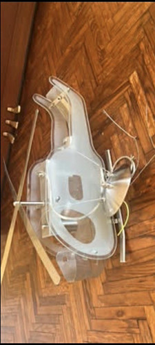 Helicopter light fitting