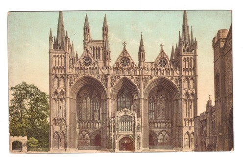 Peterborough cathedral old - cathedral,
